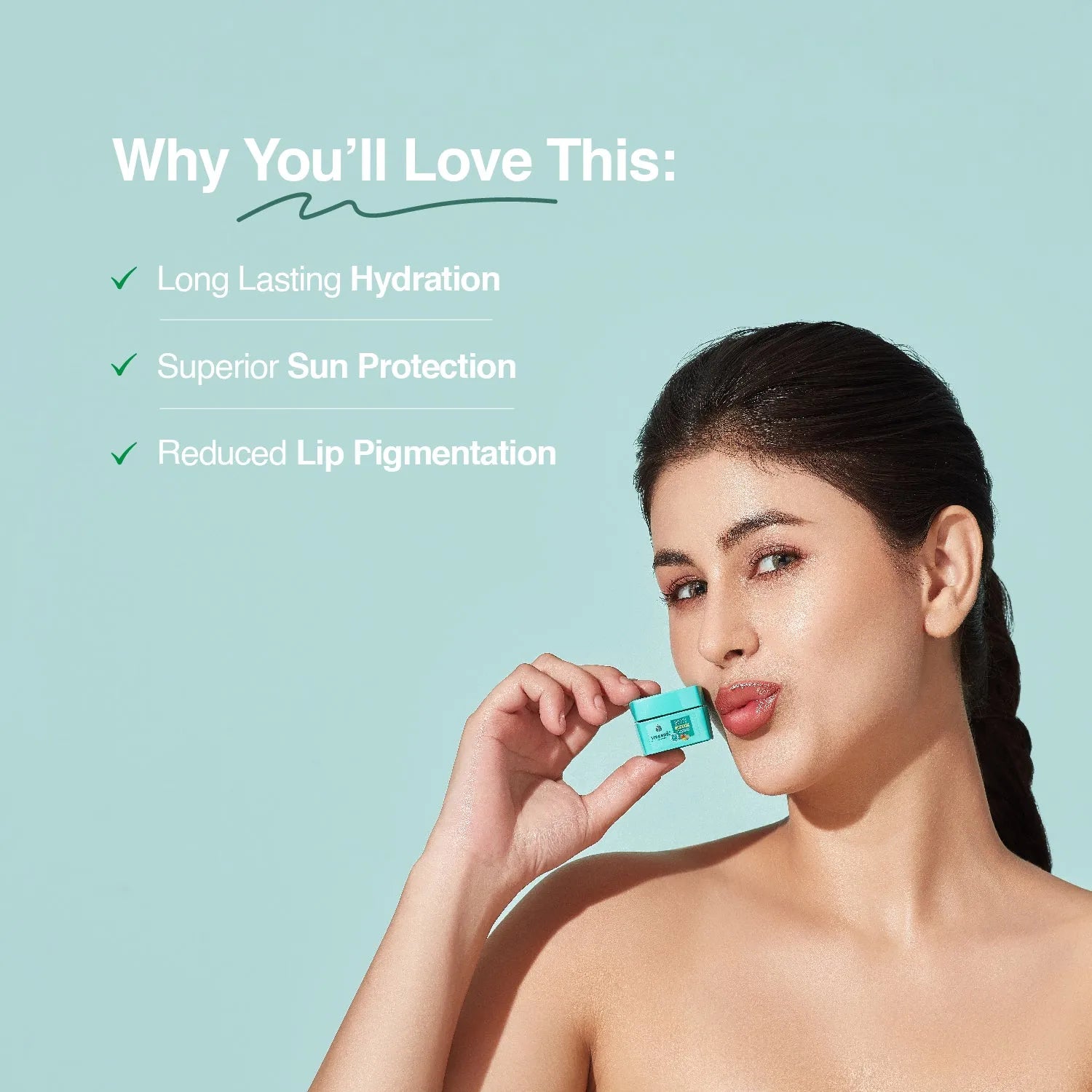 Lip balm with SPF 50+ back view | Youneekproscience