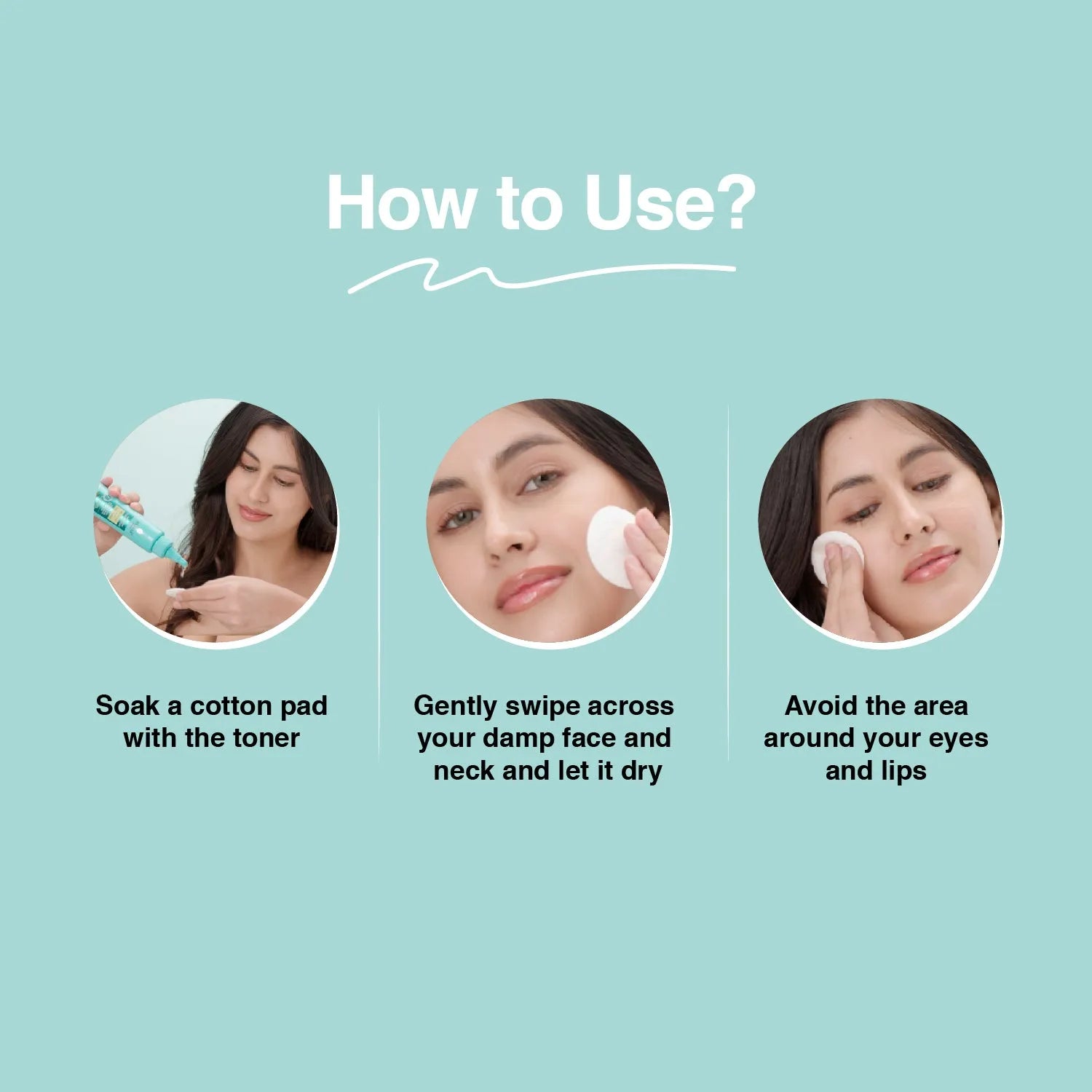 Close-up of Glycolic Acid Face Toner label design | Youneekproscience