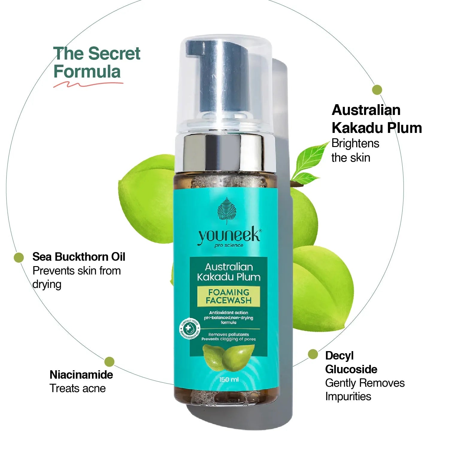 Australian Kakadu Plum Foaming Face Wash