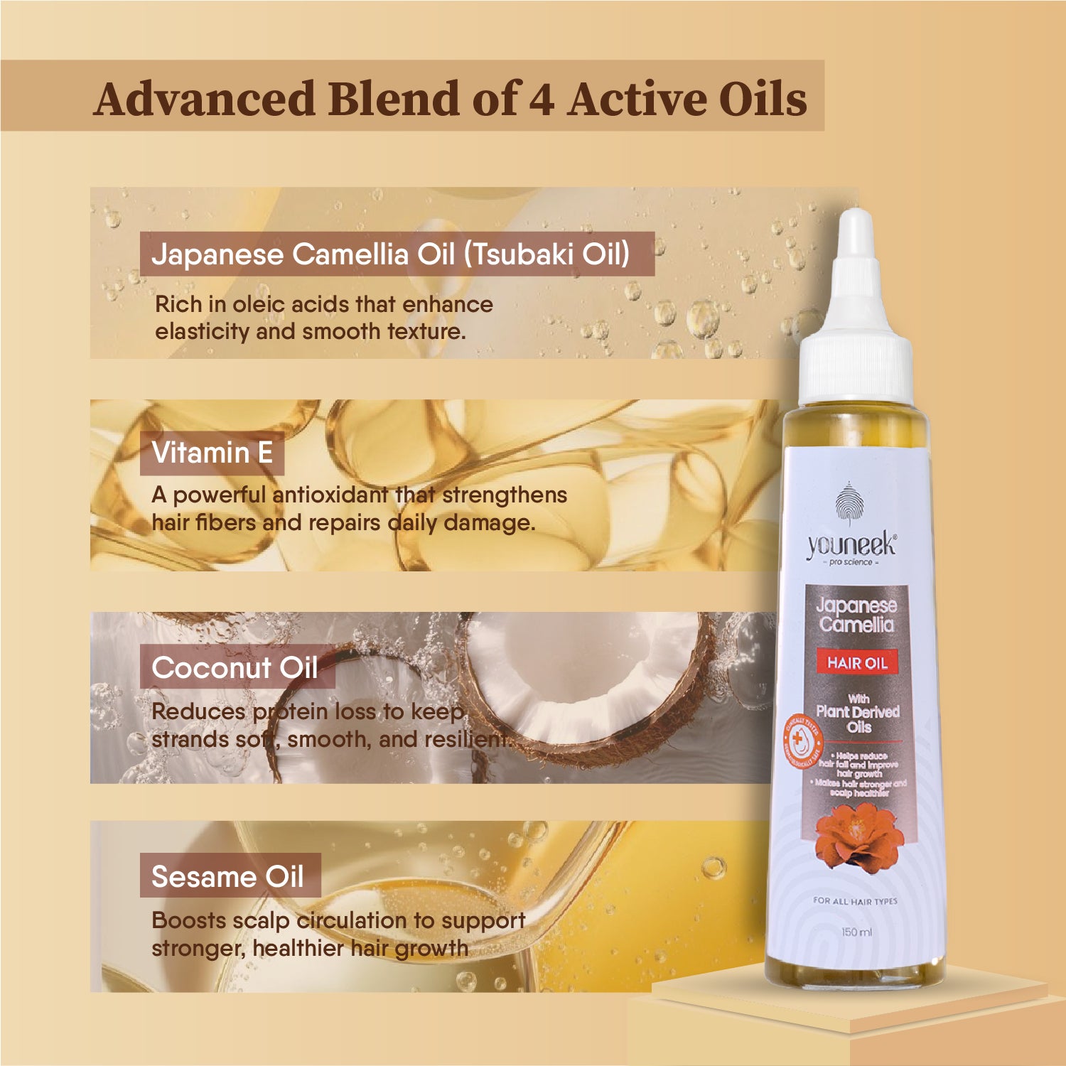 Japanese Camellia Hair Oil