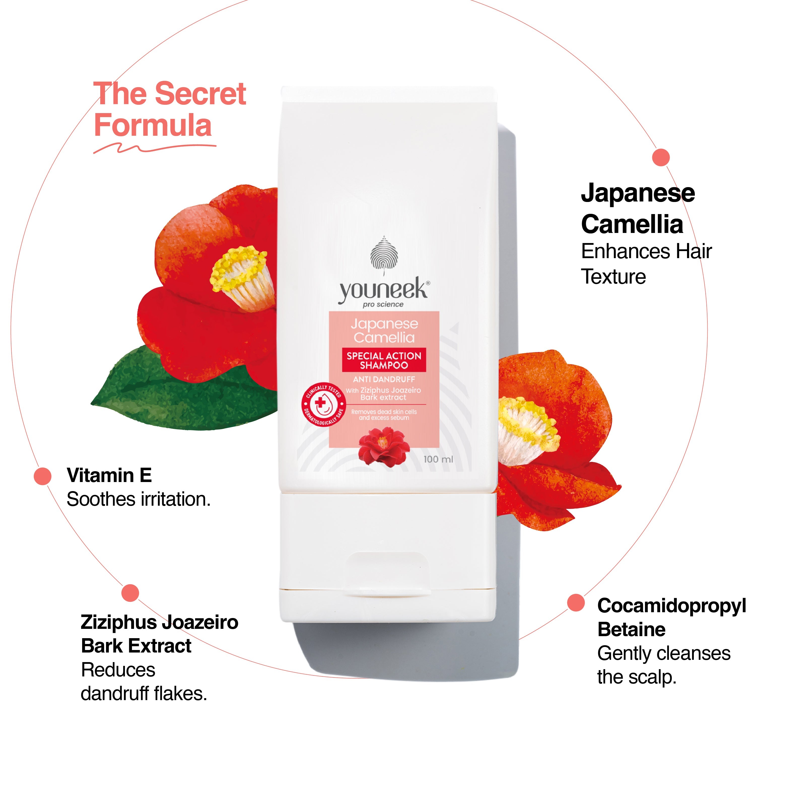 Japanese Camellia Shampoo - High-Quality Shampoo Product 6  | Youneekproscience